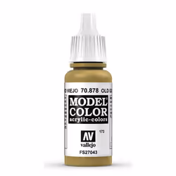 Vallejo 70.878, 17 ml, Gold, Metallic, Bottle