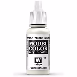Vallejo 70.883, 17 ml, Silver, Matte, Bottle