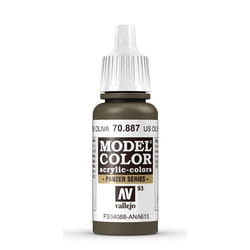 Vallejo 70.887 acrylic paint 17 ml Olive Bottle