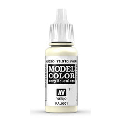 Vallejo 70.918 acrylic paint 17 ml Ivory Bottle