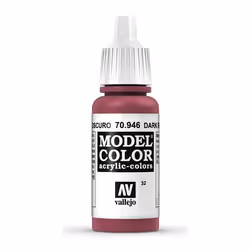 Vallejo 70.946, 17 ml, Red, Matte, Bottle