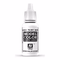Vallejo 70.951, 17 ml, White, Matte, Bottle