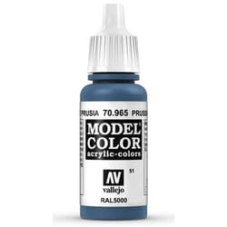 Vallejo 70.965 acrylic paint 17 ml Blue Bottle