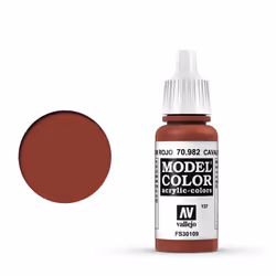 Vallejo 70.982, Brown, Acrylic paint, liquid, 17 ml, 1 pc(s)
