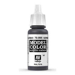 Vallejo 70.995 acrylic paint 17 ml Black, Grey Bottle