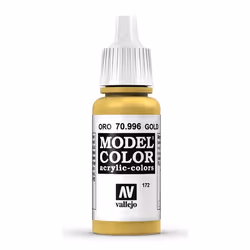 Vallejo 70.996, 17 ml, Gold, Metallic, Bottle