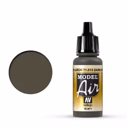 Vallejo 71.015, Green, Acrylic paint, 17 ml