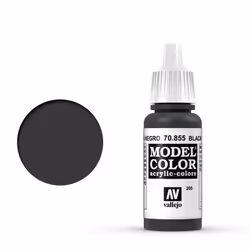 Vallejo 71.046, 17 ml, Black, Grey, Matte, Bottle