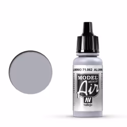 Vallejo 71.062, Aluminium, Acrylic paint, liquid, 17 ml, 1 pc(s)