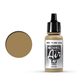 Vallejo 71.066 acrylic paint 17 ml Gold Bottle