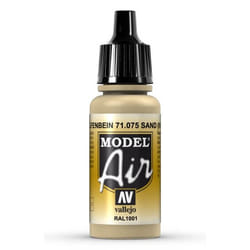 Vallejo 71.075 acrylic paint 17 ml Brown Bottle