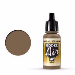 Vallejo 71.136, 17 ml, Brown, Matte, Bottle