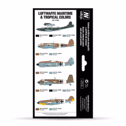 Vallejo Luftwaffe Maritime and Tropical colors
