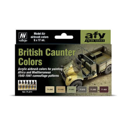 Vallejo British Caunter Colors