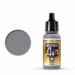 Vallejo 71.275, 17 ml, Black, Grey, Matte, Bottle