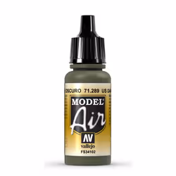 Vallejo 71.289, 17 ml, Green, Matte, Bottle