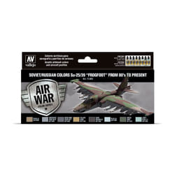 Vallejo Soviet/Russian colors Su-25/39 “Frogfoot” from 80’s to present