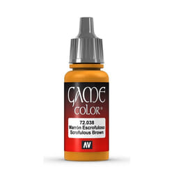 Vallejo 72.038 acrylic paint 17 ml Brown Bottle