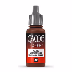 Vallejo 72.059, 17 ml, Copper, Metallic, Bottle