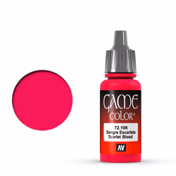 Vallejo 72.106, Red, Acrylic paint, liquid, 17 ml, 1 pc(s)