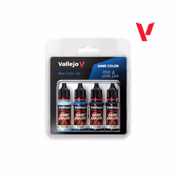 VAL72376 - AV Vallejo Game Color Set - Blue Colors (x4)