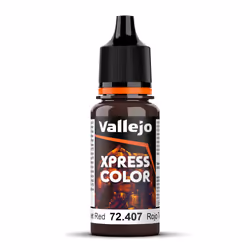 Vallejo 72.407, Red, Acrylic paint, liquid, 18 ml, 1 pc(s)