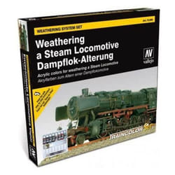 Val73099 - Av Train Color - Steam Engine Weathering Set