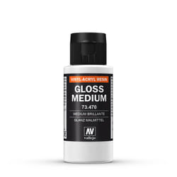 Vallejo Gloss Medium hobby paint medium/additive 60 ml