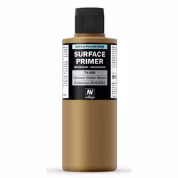 Vallejo German Green Brown, Base paint primer, Metal, Polyvinyl chloride (PVC), Wood, Ready mixed, Green, German Green Brown, ...