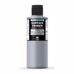 Vallejo 74.615, Base paint primer, Metal, Plastic, Polyvinyl chloride (PVC), Bottle, Brass, Metal, Plastic, Wood, Grey, USN L ...