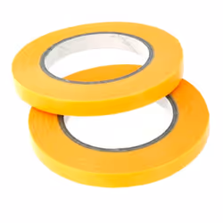Vallejo T07005, Painters masking tape, Yellow, Plastic, Universal, 18 m, 6 mm