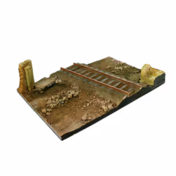 1/35 Country Railway Crossroads 31cm x 21cm Vallejo SC104