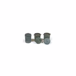 VALSC212 - Vallejo Scenics - 1:35 Garbage Bins 1