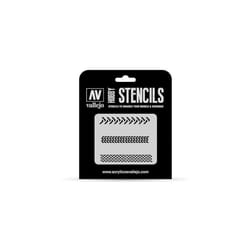 Vallejo Stencil STTX002 Tyre Markings