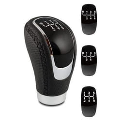 BC CORONA POM30152 Gear knob Aluminium, PU (Polyurethane) Universal
