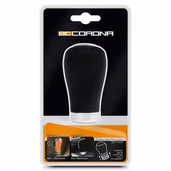BC CORONA POM30152 Gear knob Aluminium, PU (Polyurethane) Universal