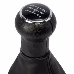 BC CORONA POM40105 Gear knob Leather VOLKSWAGEN: Passat B5 GP Estate, Passat B5 GP Saloon