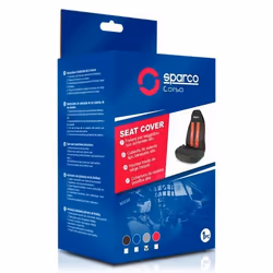 SPARCO SPC1020GR Seat cover black/grey Polyester Fabric