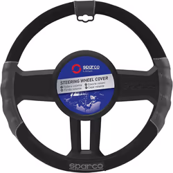 SPARCO Auto-Style SP 90110 Steering Wheel Cover Sport 3 Black/Grey
