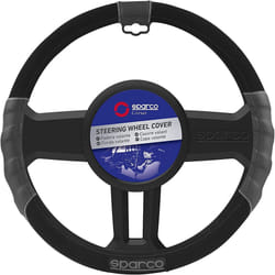 SPARCO Auto-Style SP 90110 Steering Wheel Cover Sport 3 Black/Grey