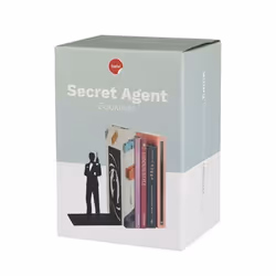 Trendform Secret Agent book holder Black Metal
