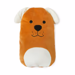 Woof! Brown Dog Plush Fleece 2L Hot Water Bottle