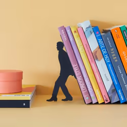 Trendform Too Many Books book holder Black Metal