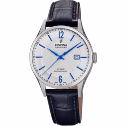 Festina Unisex Adult Analogue Quartz Watch with Leather Strap F20007/2