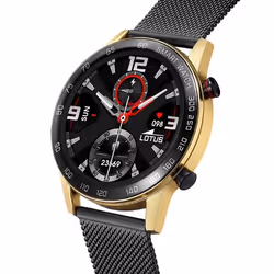 Lotus Smartime 45 mm Digital Touchscreen Gold