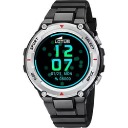Lotus 50024/2 smartwatch / sport watch Digital Touchscreen Black GPS (satellite)