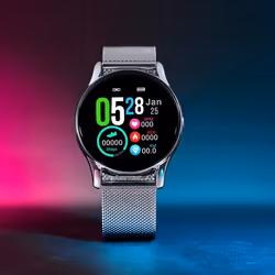 Lotus Smartime 39 mm Digital Touchscreen Silver