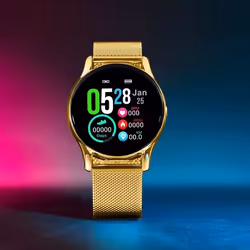 Lotus Smartime 39 mm Digital Touchscreen Gold