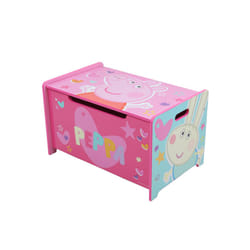 Peppa Pig Deluxe Wooden Toy Box & Bench by Nixy Children
