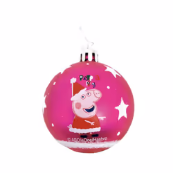 Arditex PP14019 Christmas ornament Ball christmas ornament Polyethylene Multicolour, Pink 10 pc(s)